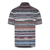 MISSONI Short-sleeved polo in slub cotton