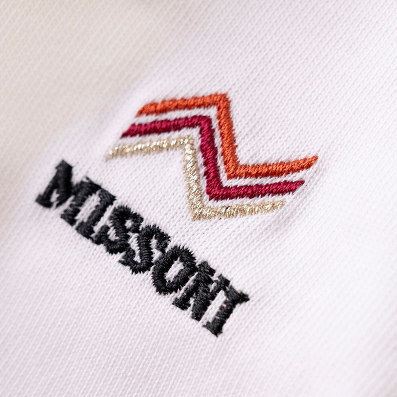 MISSONI T SHIRT - WHITE / Small Embroidered Logo