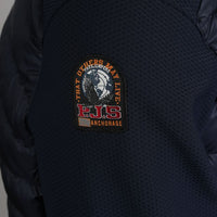 PARAJUMPERS BUCK HYBRID JACKET navy
