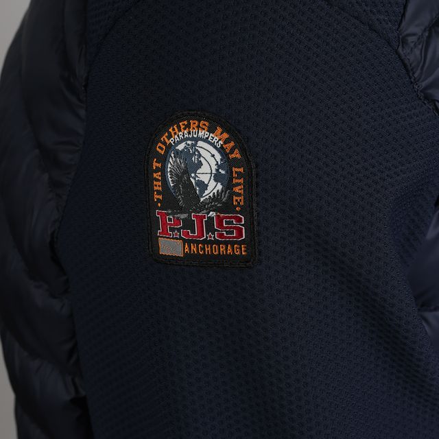 PARAJUMPERS BUCK HYBRID JACKET navy