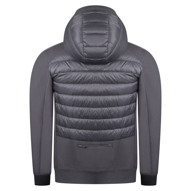 PARAJUMPERS BUCK HYBRID JACKET pewter grey