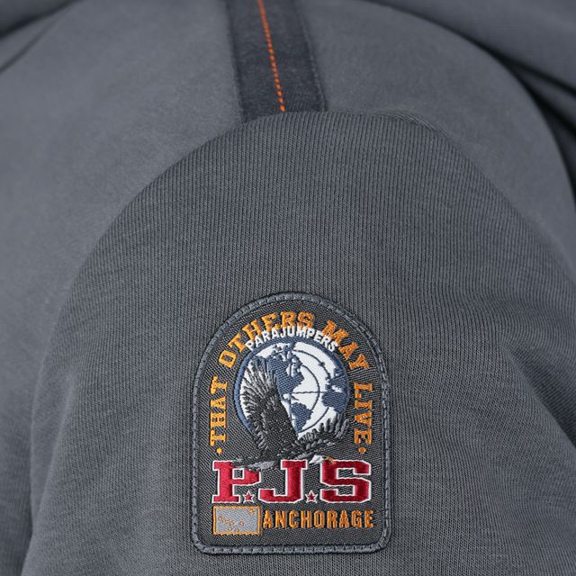 PARAJUMPERS EVEREST HOODIE - GARGOYLE GREY