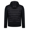 PARAJUMPERS NOLAN HYBRID HOODED JACKET - BLACK