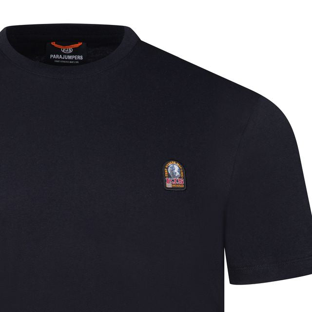 PARAJUMPERS PATCH T - BLACK