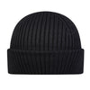 PARAJUMPERS RIBBED BEANIE HAT - GREY