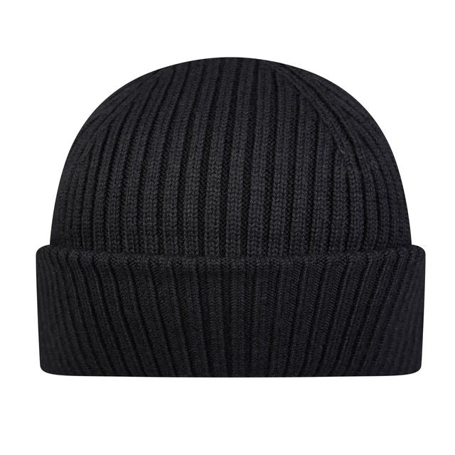 PARAJUMPERS RIBBED BEANIE HAT - GREY