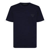 PRADA LOGO T SHIRT, Navy