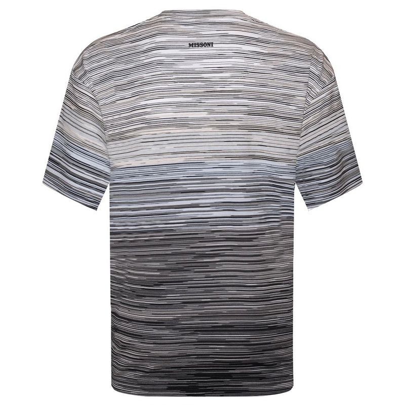 MISSONI SLUB COTTON T SHIRT (grey fade)